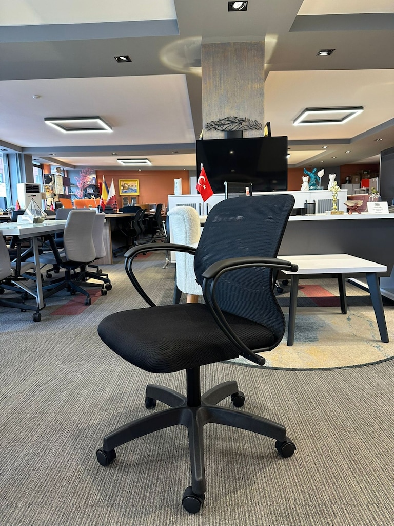 KLAS OFİS ÜSKÜDAR METTA SIT 8 FİLELİ ÇALIŞMA KOLTUĞU SIFIR - 3