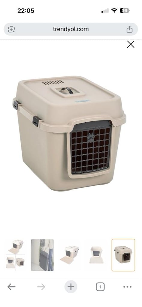 Fonksiyonlu Kapalı Kedi Tuvaleti Kedi- Köpek Taşıma Çantası - 3