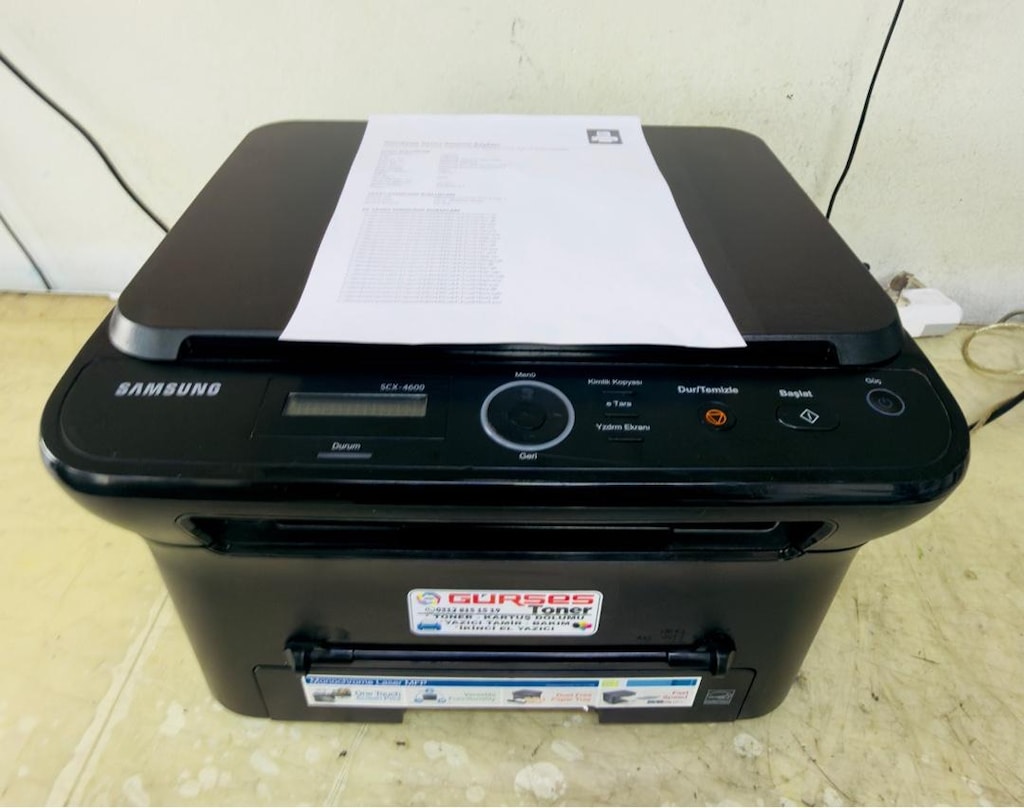 Yazıcı Samsung 4600 Fotokopi Tarayacı Ekonomik Bakımlı - 6