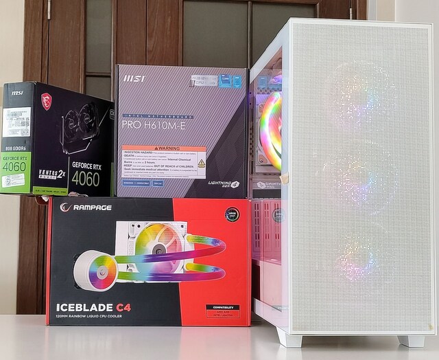 İ5-14400F 16 GB RAM 1 TB SSD RTX 4060 8 GB DDR5 RGB GAMİNG KASA