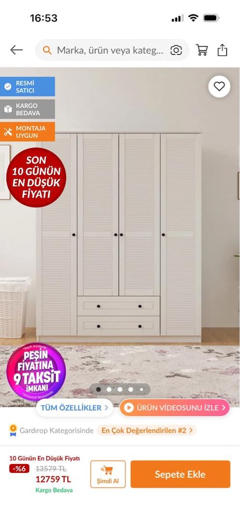 Rabi çocuk dolabı - 12