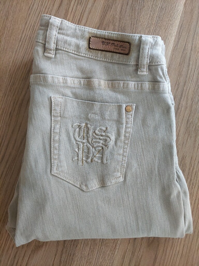 US POLO Assn kadın camel Kot Pantolon
