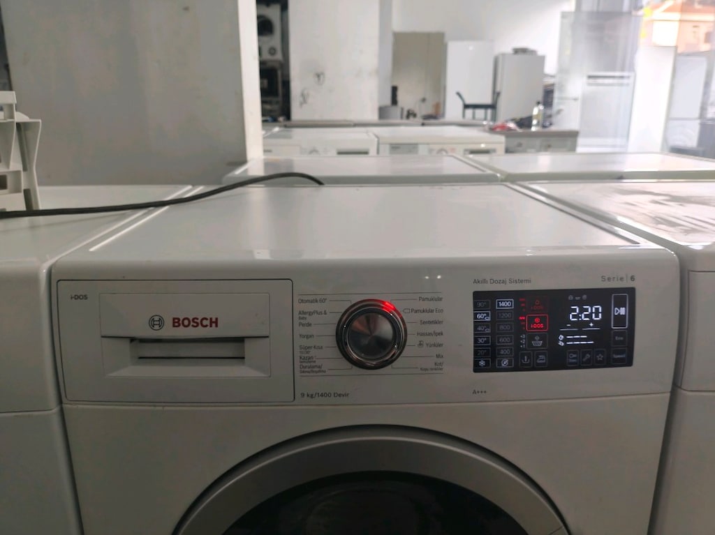 Bosch serie6 serisi 9 kg 1400 devir yeni nesil çok çamaşır makinesi - 8