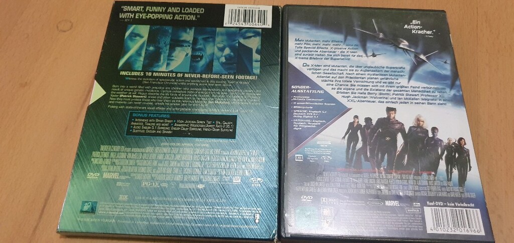 X-Men DVD Almanca ve İngilizce - 2