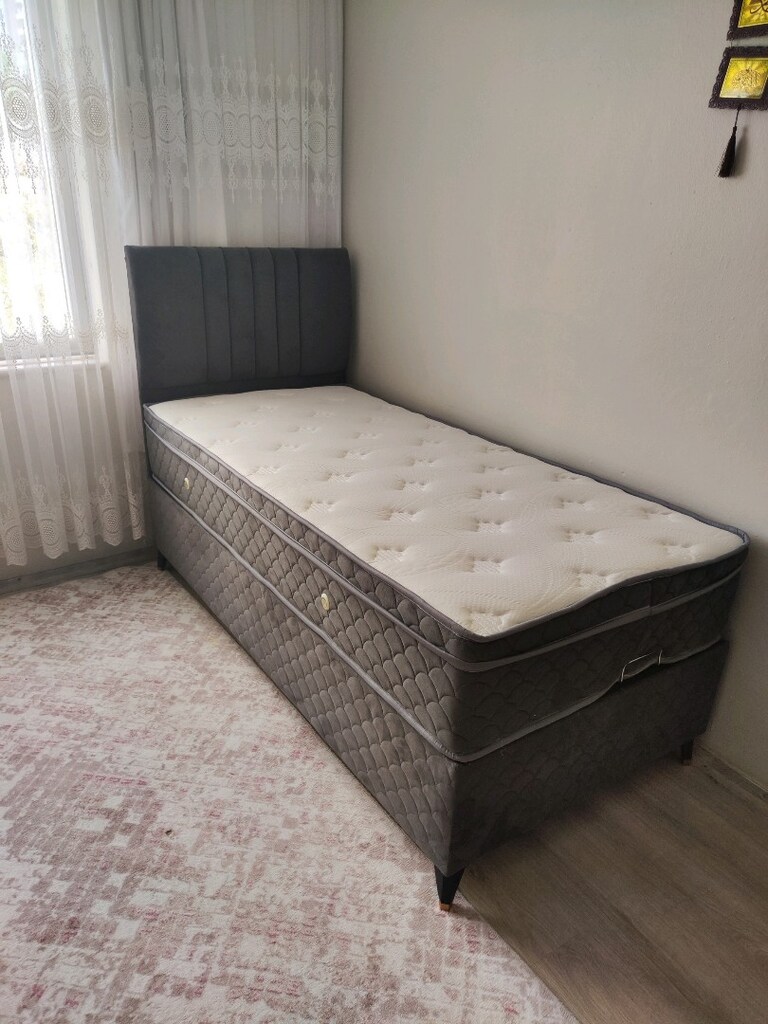 Şook Fiyata Tek Kişilik kaliteli Baza Ortopedik Petli Yatak - 10