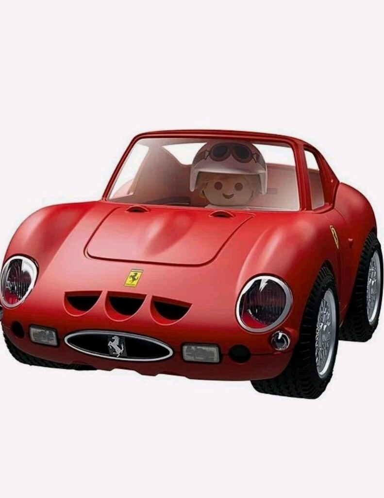 Playmobil Ferrari 250 GTO Model Araba + Figür - 3