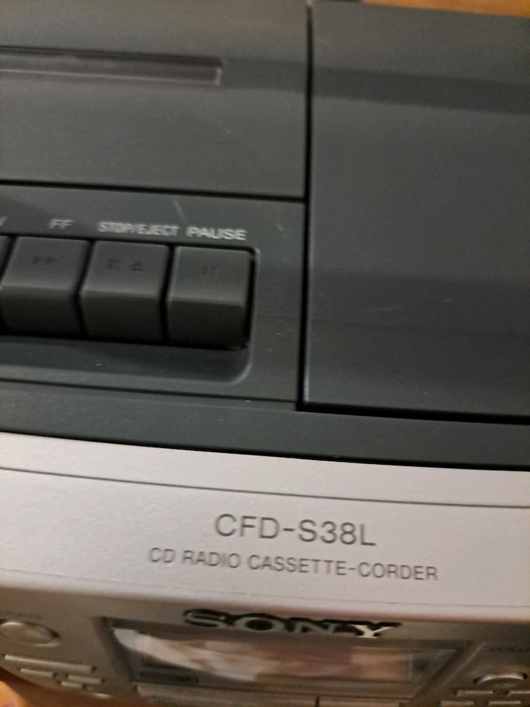 sony cd kaset çalar radyo hiçbir sıkıntısı yok alarm özellikli - 4