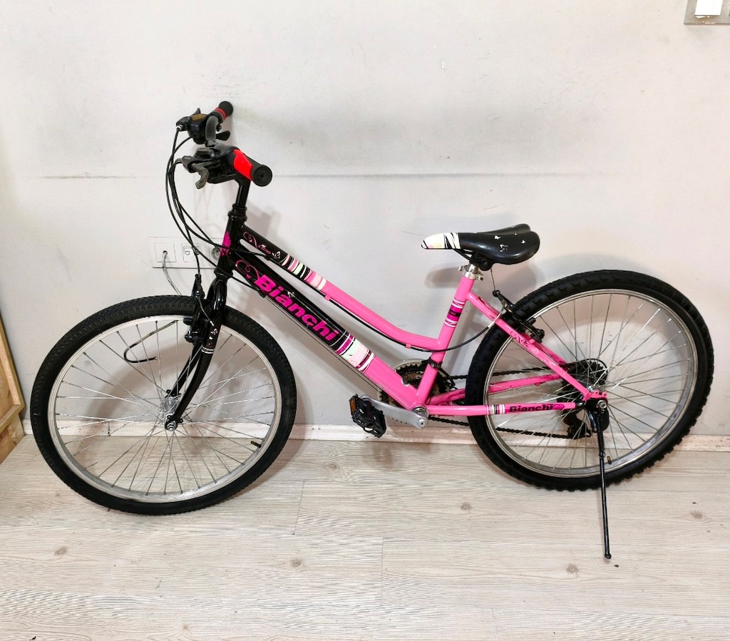 orjinal Bianchi marka 24 jant 21 vites Shimano vites - 6