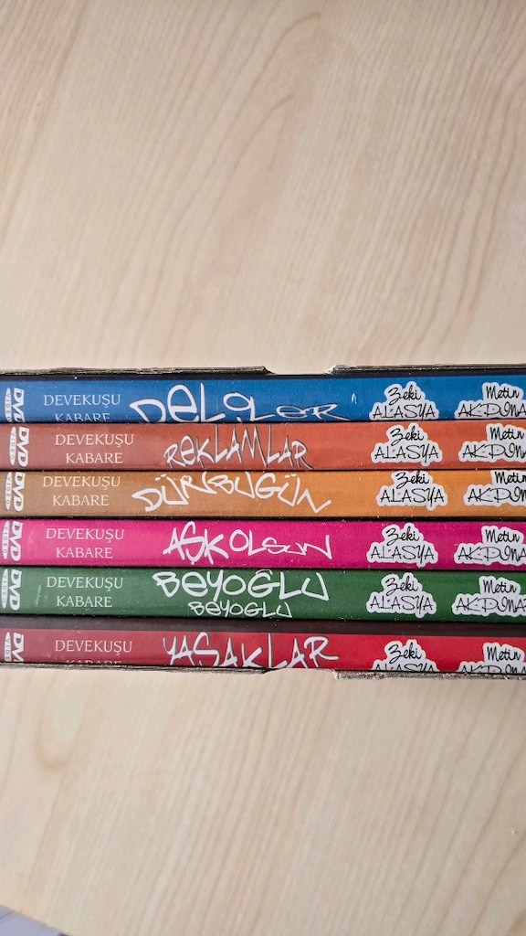 DEVEKUŞU. KABARE. ORJİNAL DVD SET SIFIR - 4