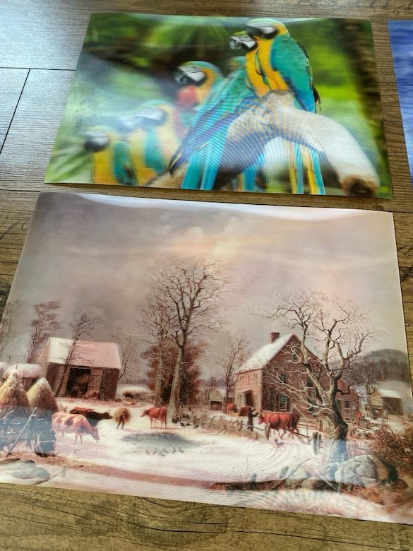 9 Adet Lentüküler Baskı Poster - 3