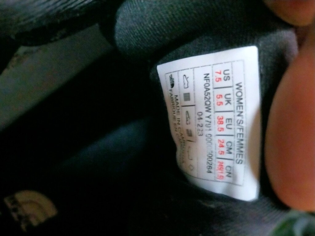 39 numara orjinal the north face marka goretex ayakkabı - 4