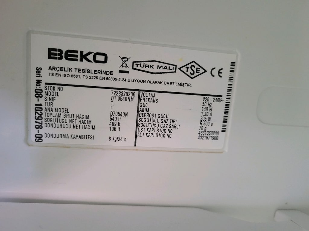 buzdolabı beko no frost - 5