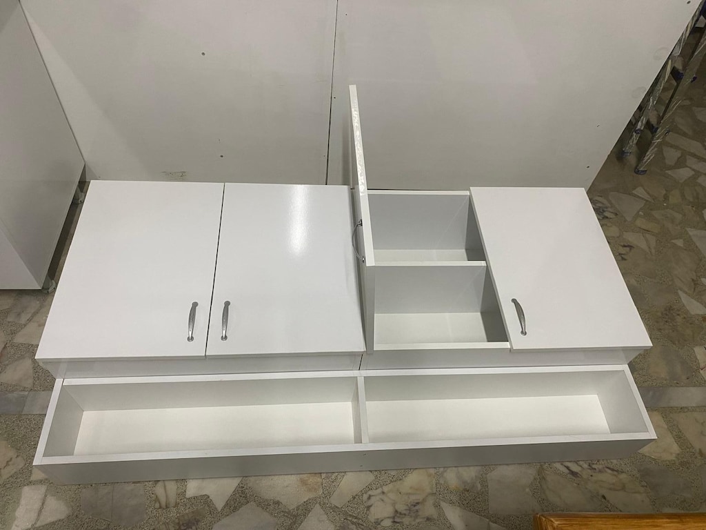 160 cm mutfak üst dolabı beyaz - 3