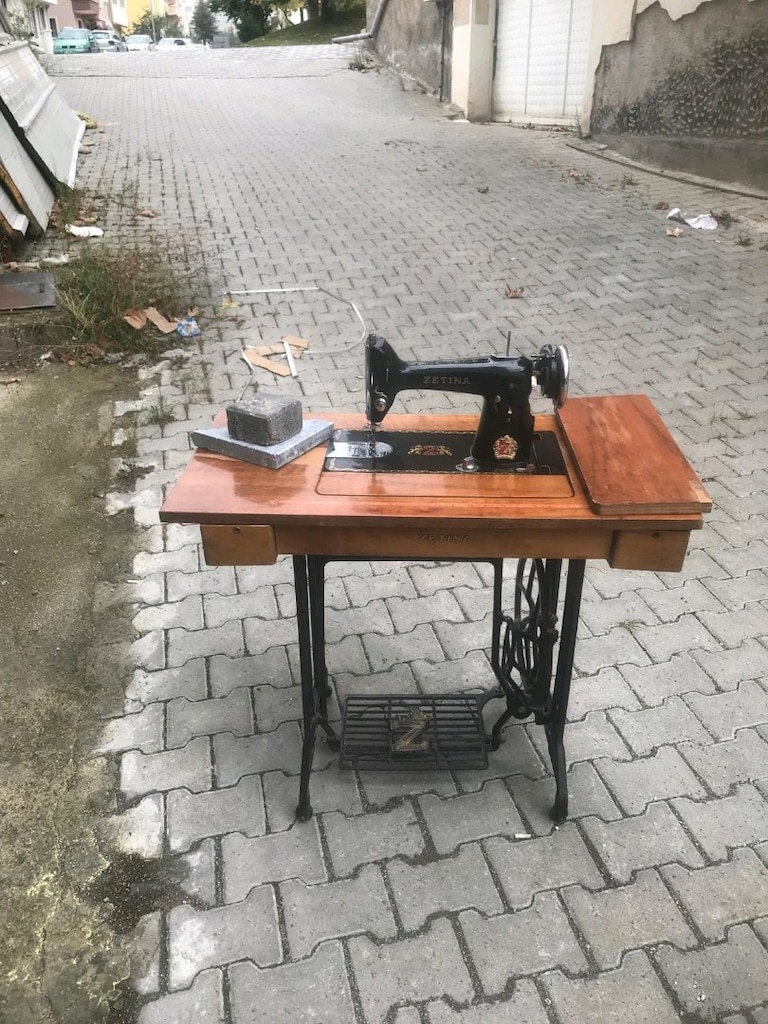 Zetina Antika Dikiş Makinesi - 3