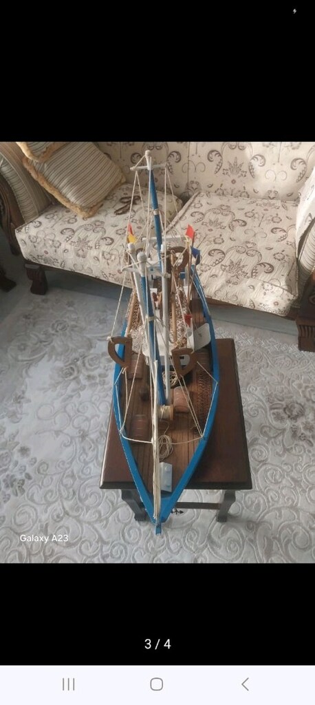 Ahşap maket gemi - 4