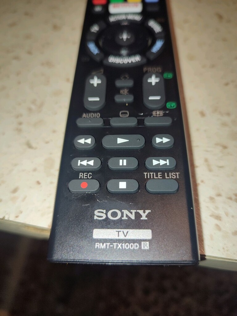 SONY TV RMT-TX100D KUMANDA - 3