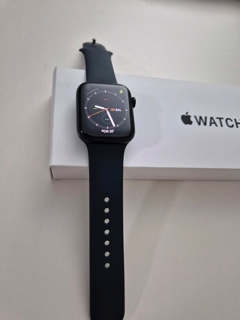 apple watch se 2.nesil 44mm gece yarısı - 7