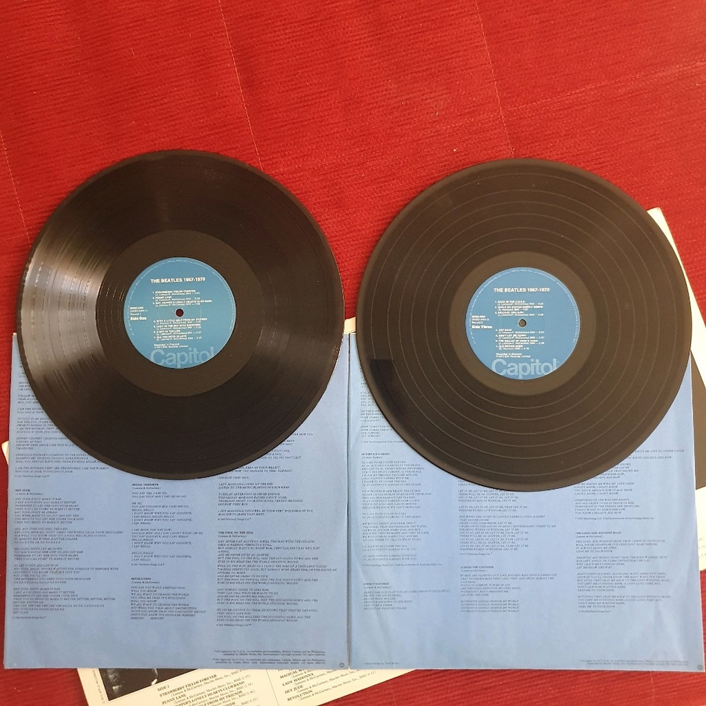 The Beatles 1967-1970 2 Adet LP Plak - 4