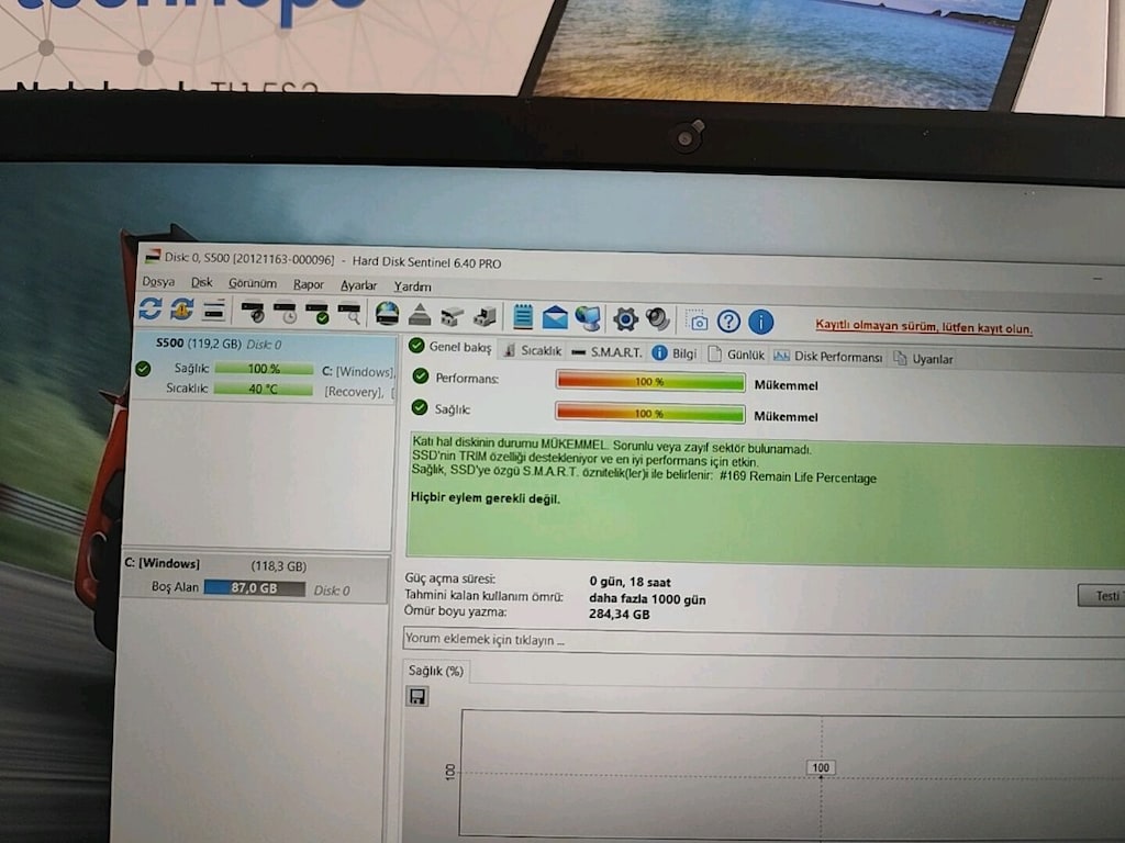 SIFIR AYARINDA GARANTİLİ KUTULU FATURALI TERTEMİZ HEDİYELİK LAPTOP - 5