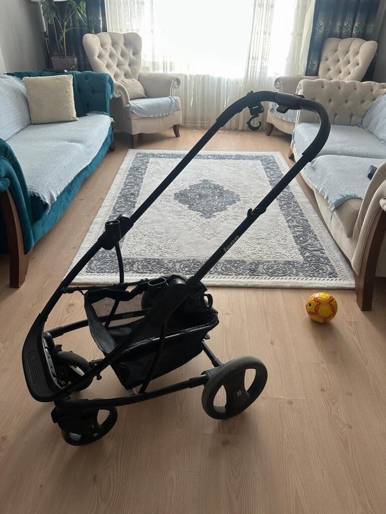 çift yönlü kullanım bebek arabası - 5