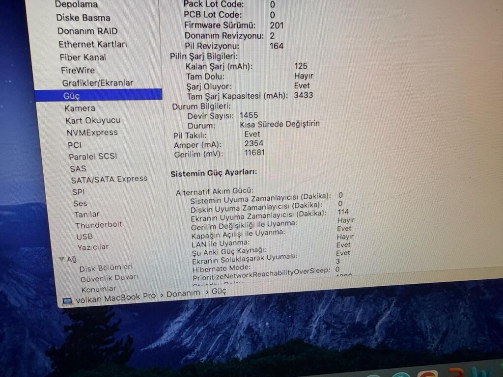 Apple MacBook Pro 13” 2011 i5 10GB RAM 320GB HDD Temiz Sorunsuz - 7
