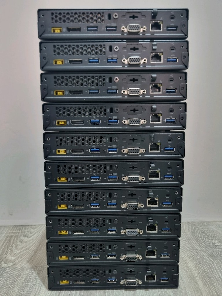 TOPLU SATIŞ! 12 Adet Lenovo ThinkCentre Mini PC - 3