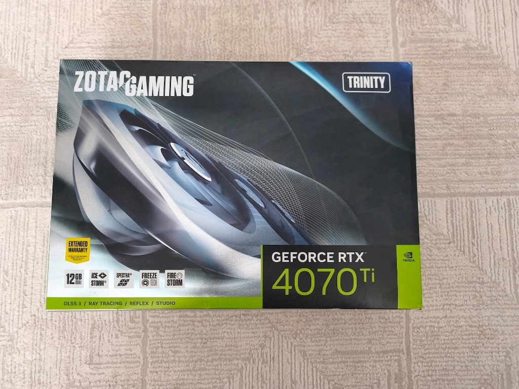 Zotac GeForce RTX 4070 Ti Trinity 12GB Temiz - 3