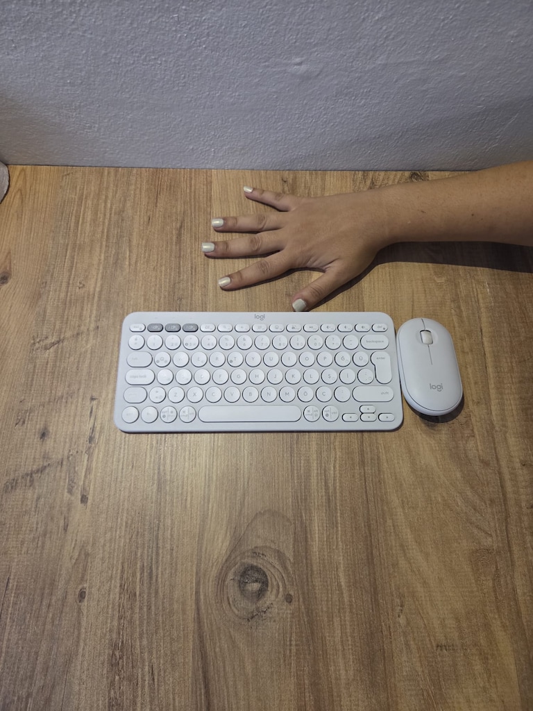 Logitech Pebble 2 Combo Set (K380s Klavye + M350s Mouse) Tertemiz - 4