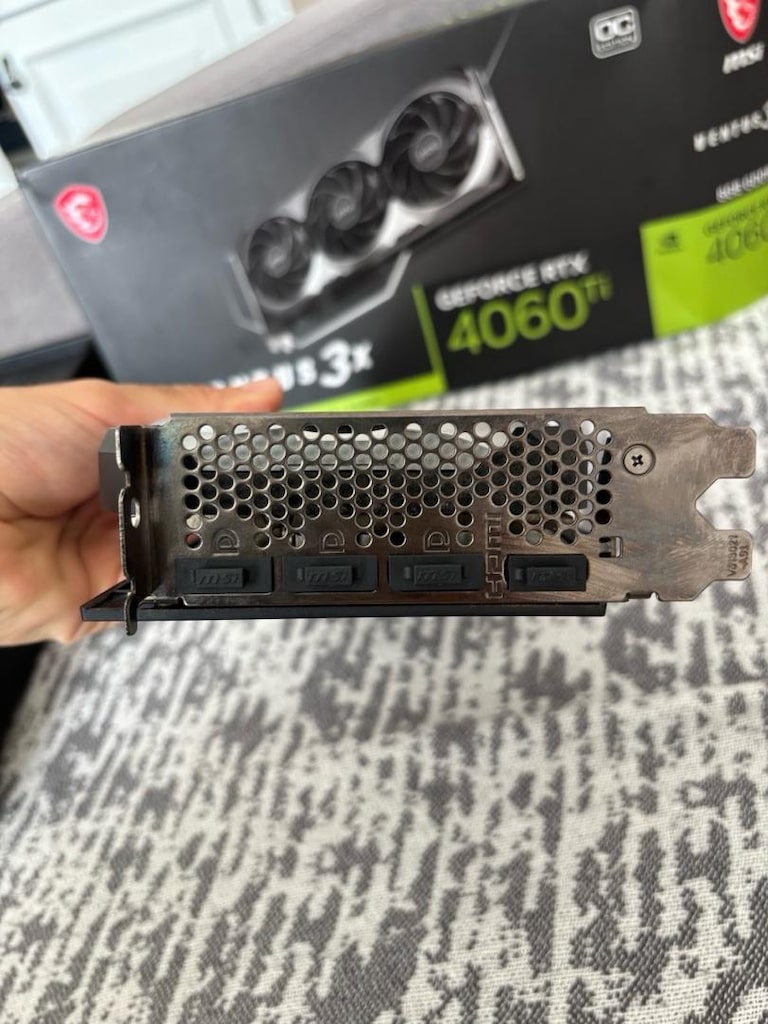 Geforce rtx 4060ti 8gb Gddr6 msi ventus 3x - 5