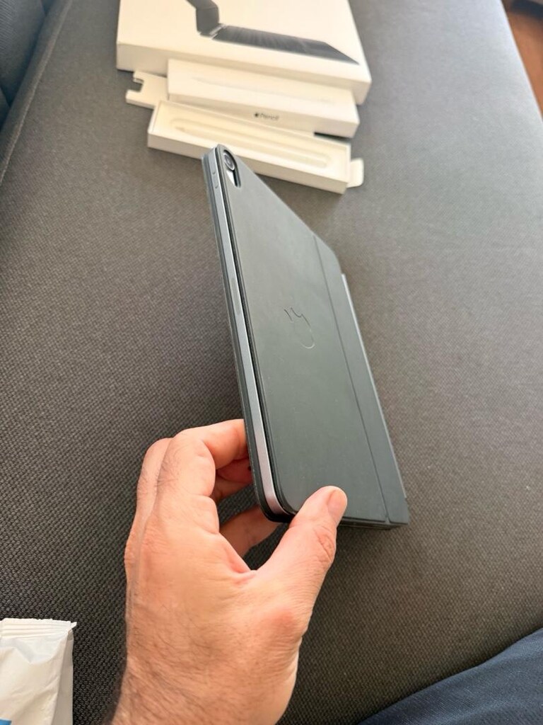 Ipad Air 11 M2 128 gb + magic keyboard + apple pencil - 6