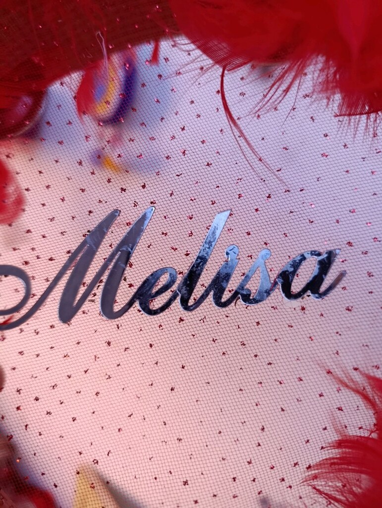 Melisa yazılı tef - 2