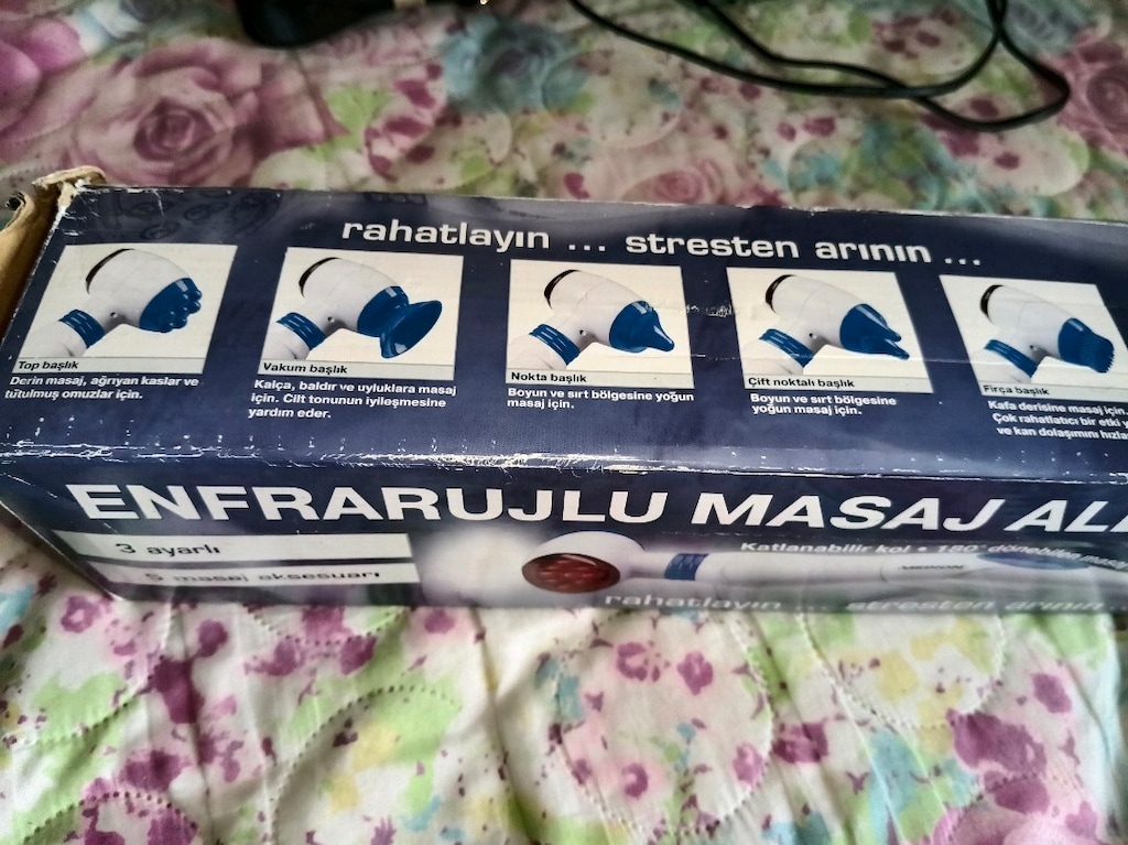 masaj aleti elektirikli temiz kullanılmadı hic - 4