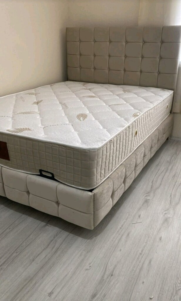 çift kişilik baza başlık yatak - 3
