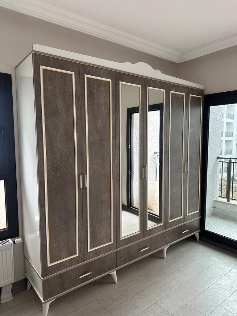ultra lüks komple mdf yatak odası takımı sıfır ürün adrese teslim - 18