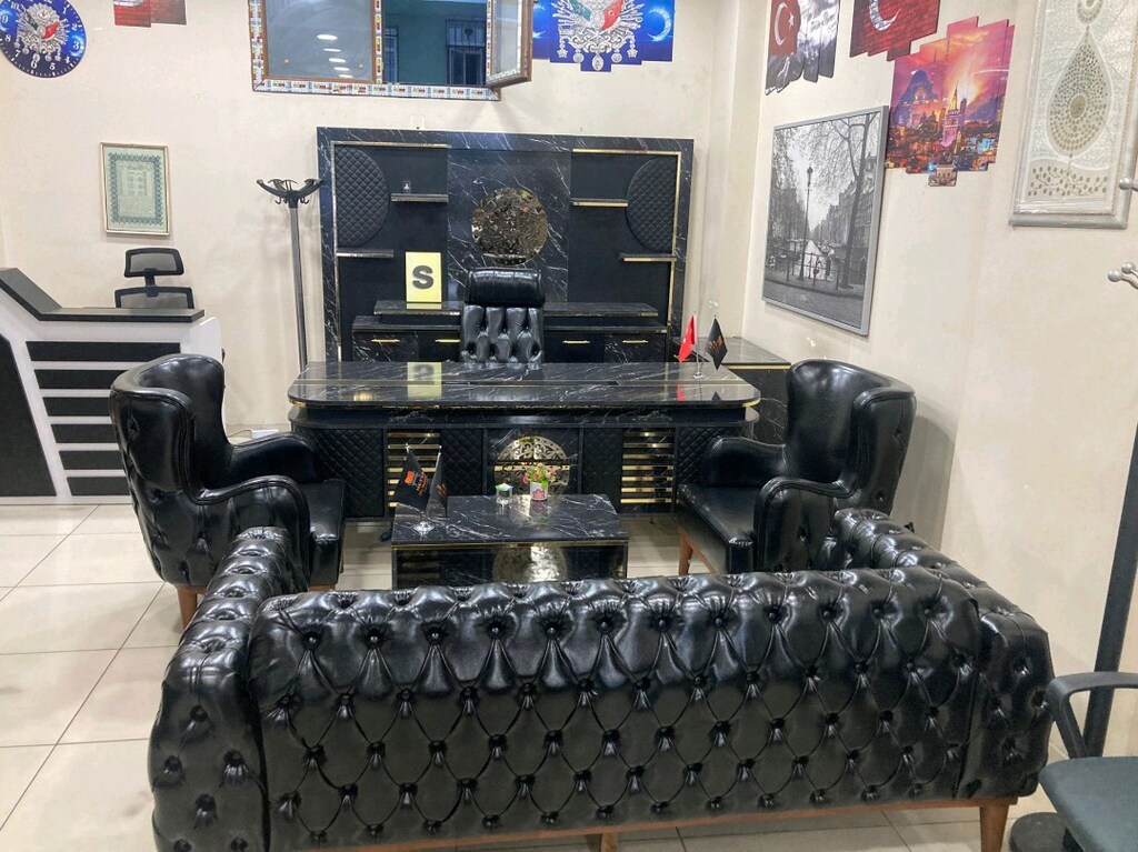 Ofis Mobilyası Makam Odası Büro Takımı - 2