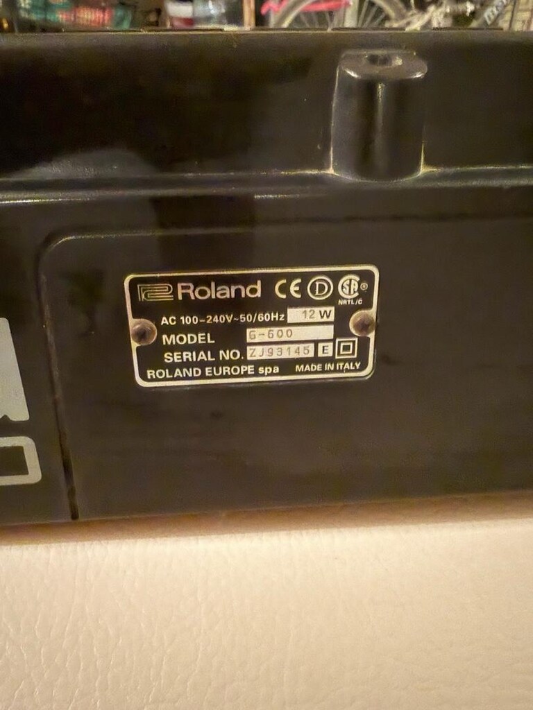 Roland G 600- Org - 9