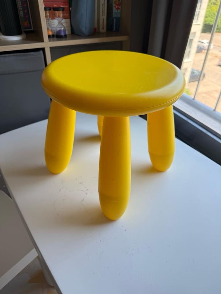 IKEA Çocuk Masa + Sandalye | Taburesi Hediye - 5