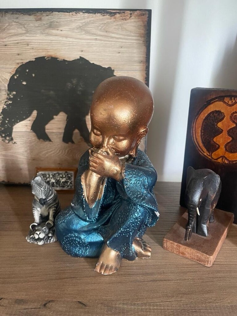 Dekorarif Biblo- Çocuk Buda, Totem - 2