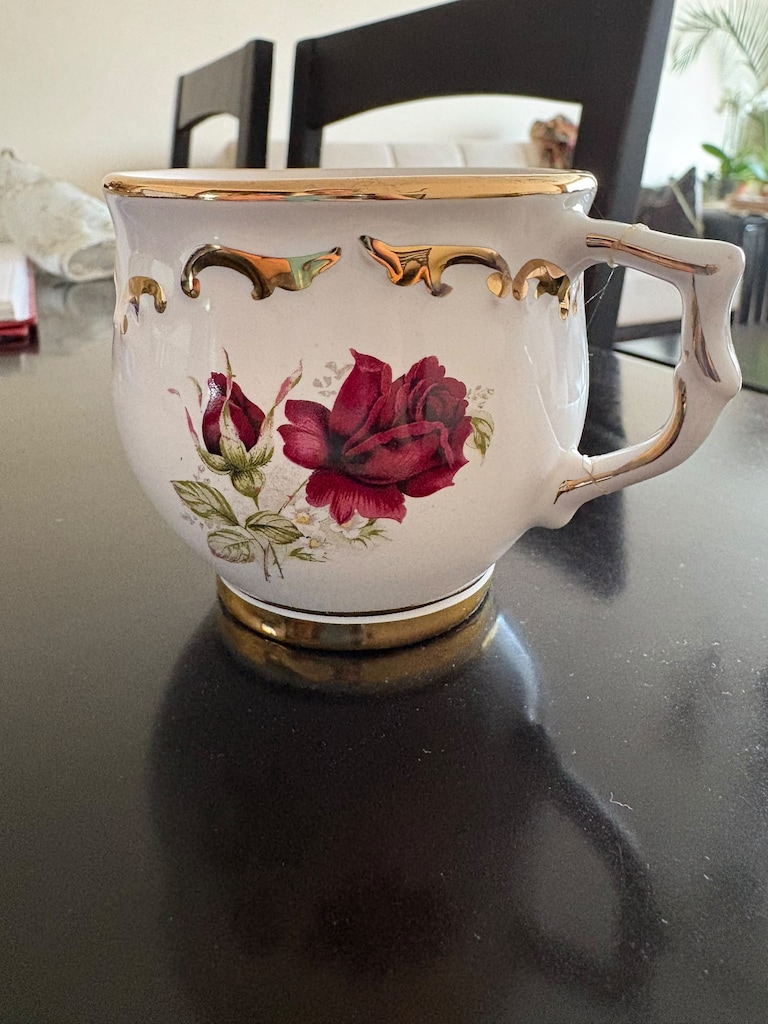 Vintage Çay Kahve Takımı Rose - 2