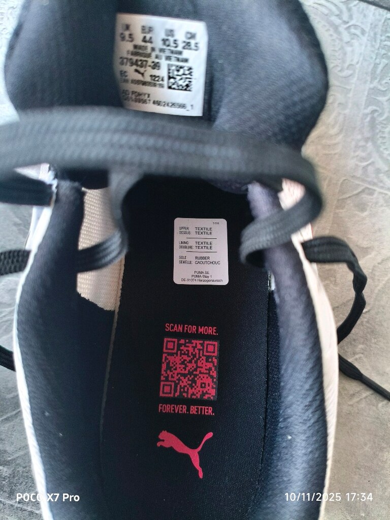 Puma Skyrocket Lite spor ayakkabı. 44 no. orjinal. - 7