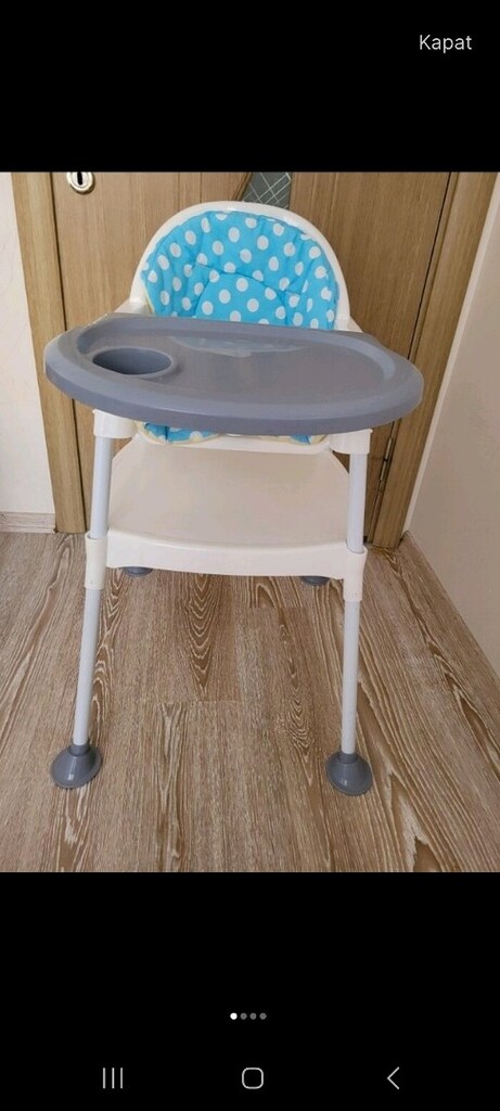 BEBEK MAMA sandalyesi YENİ SIFIR hiçbir sorunu yok - 3