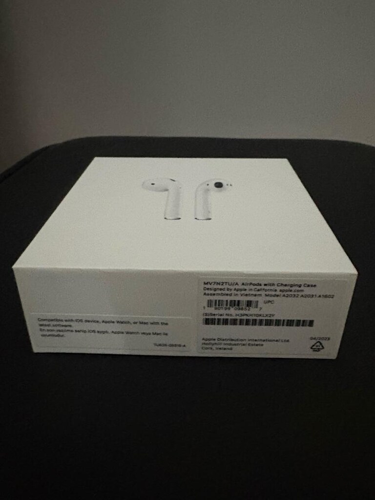 Apple orijinal air pos 2 nesil kulaklık kutusu - 8