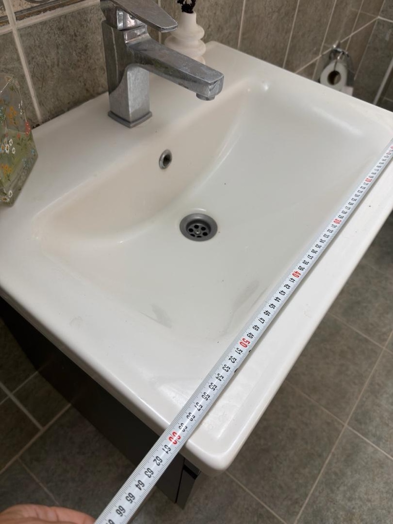 60 cm banyo lavabo ve dolabı - 3