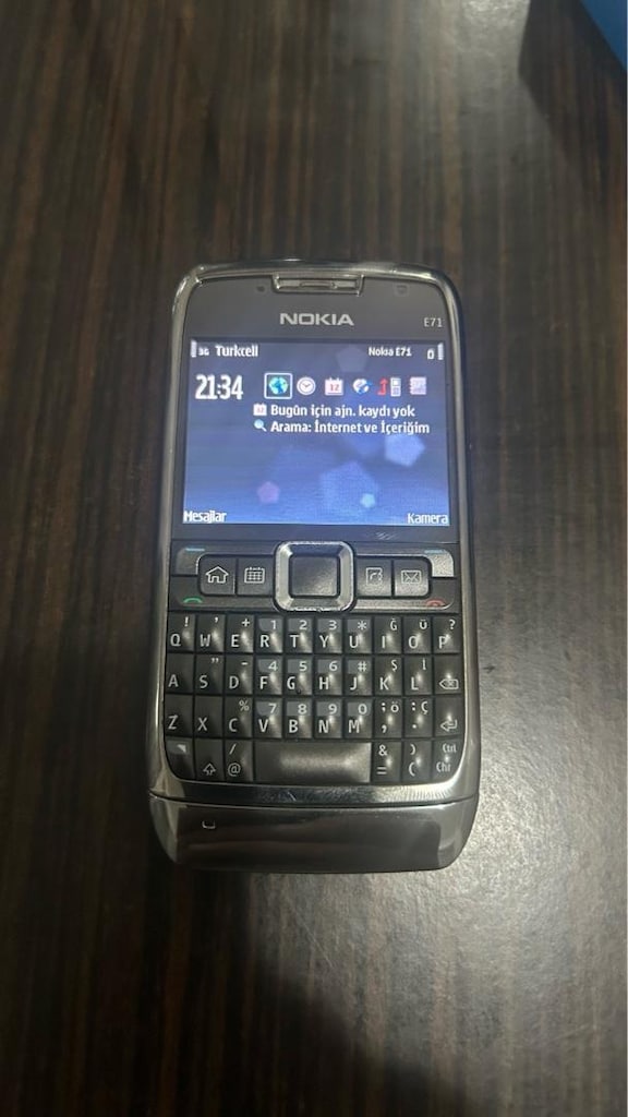nokia e71 black - 6