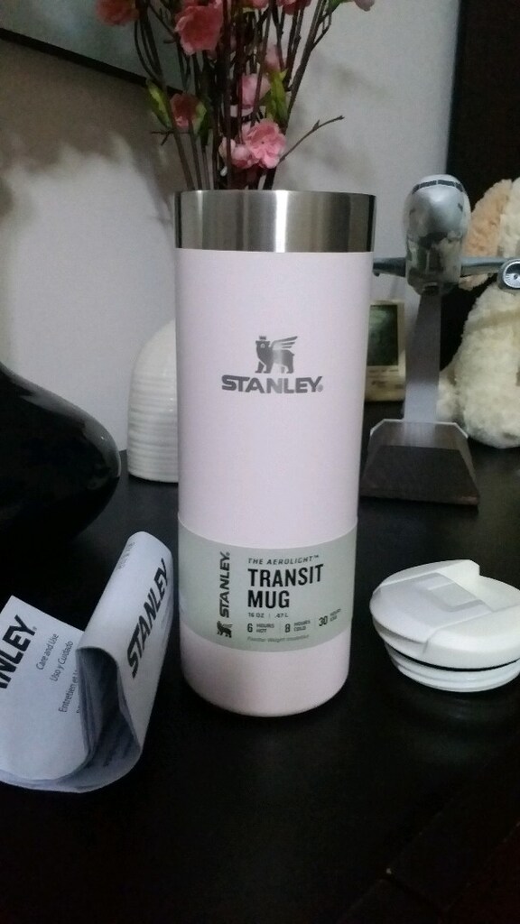 stanley aerolight termos bardak pembe kuvars 0.47 - 4