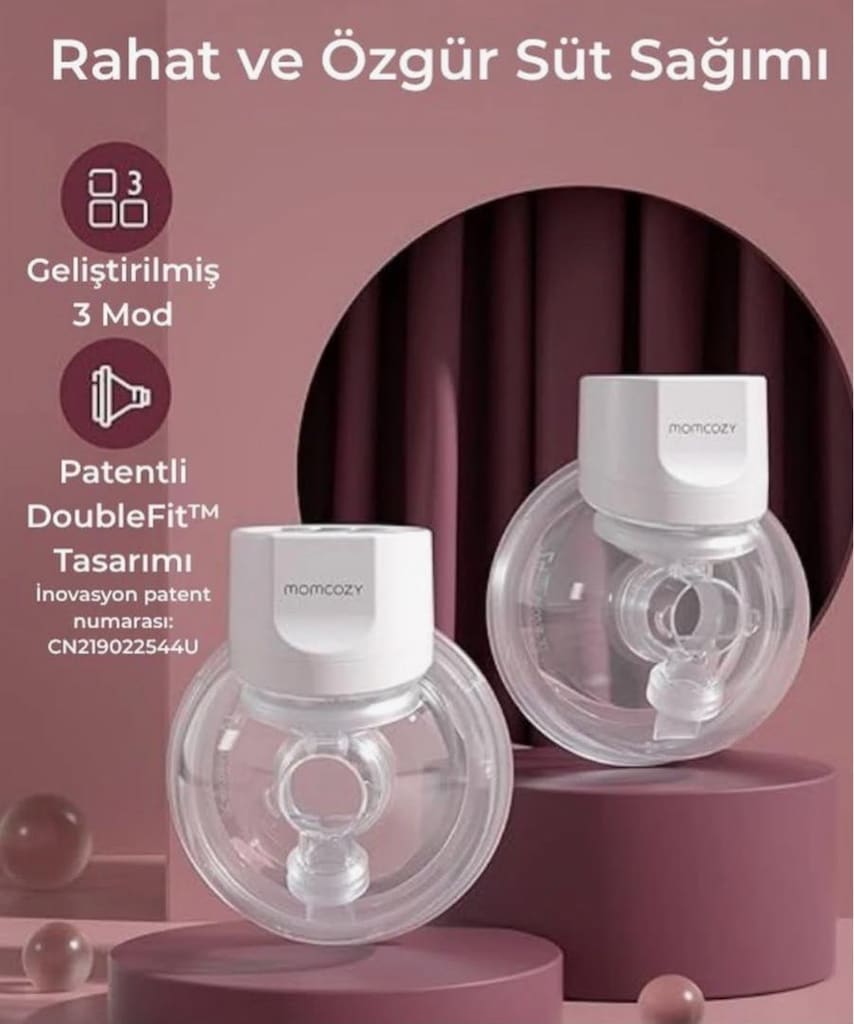 Momcozy S12 Pro Giyilebilir 2li Süt Sağma Pompası - 6