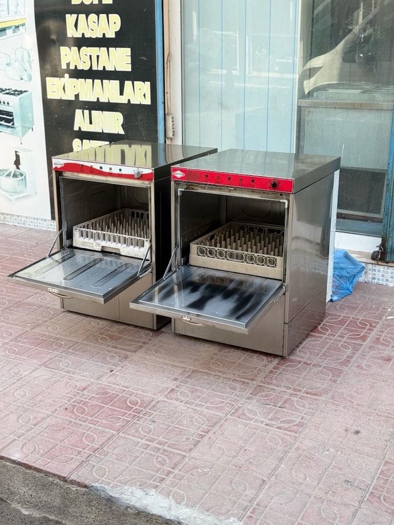 sanayi tipi bulaşık makinesi endüstriyel bulaşık makinası 500 lük bula - 20