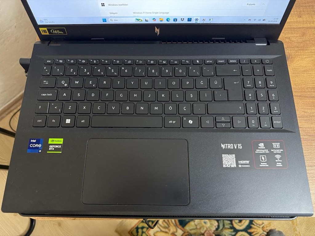 ACER NİTRO V15 ANV 15-52 KUTULU 1 SENEDEN FAZLA GARANTİLİ - 7
