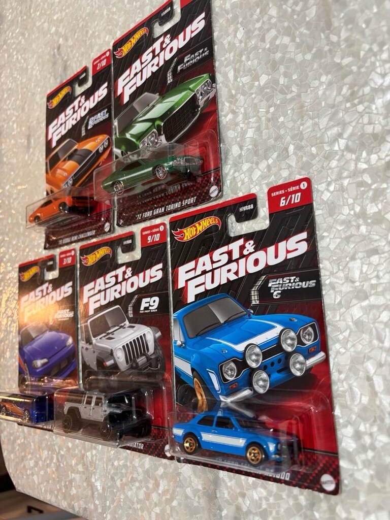 Hot Wheels Fast Furious 2022 Yurtdışı Uzun Kart 5 Araç - 2