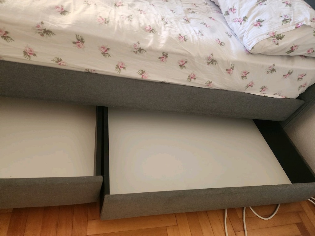 ikea 4 çekmeceli yatak 160×200 - 2